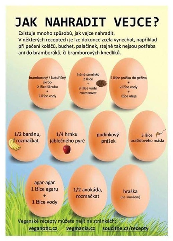 Jak Nahradit Vejce