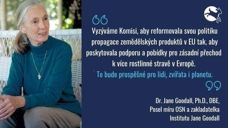 Jane Goodall vyzyva EK